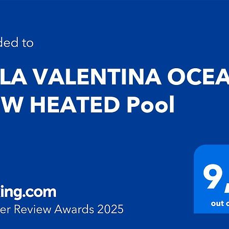 Villa Valentina Ocean View Heated Pool Costa Adeje  Bagian luar foto