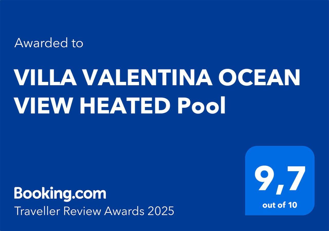 Villa Valentina Ocean View Heated Pool Costa Adeje  Bagian luar foto