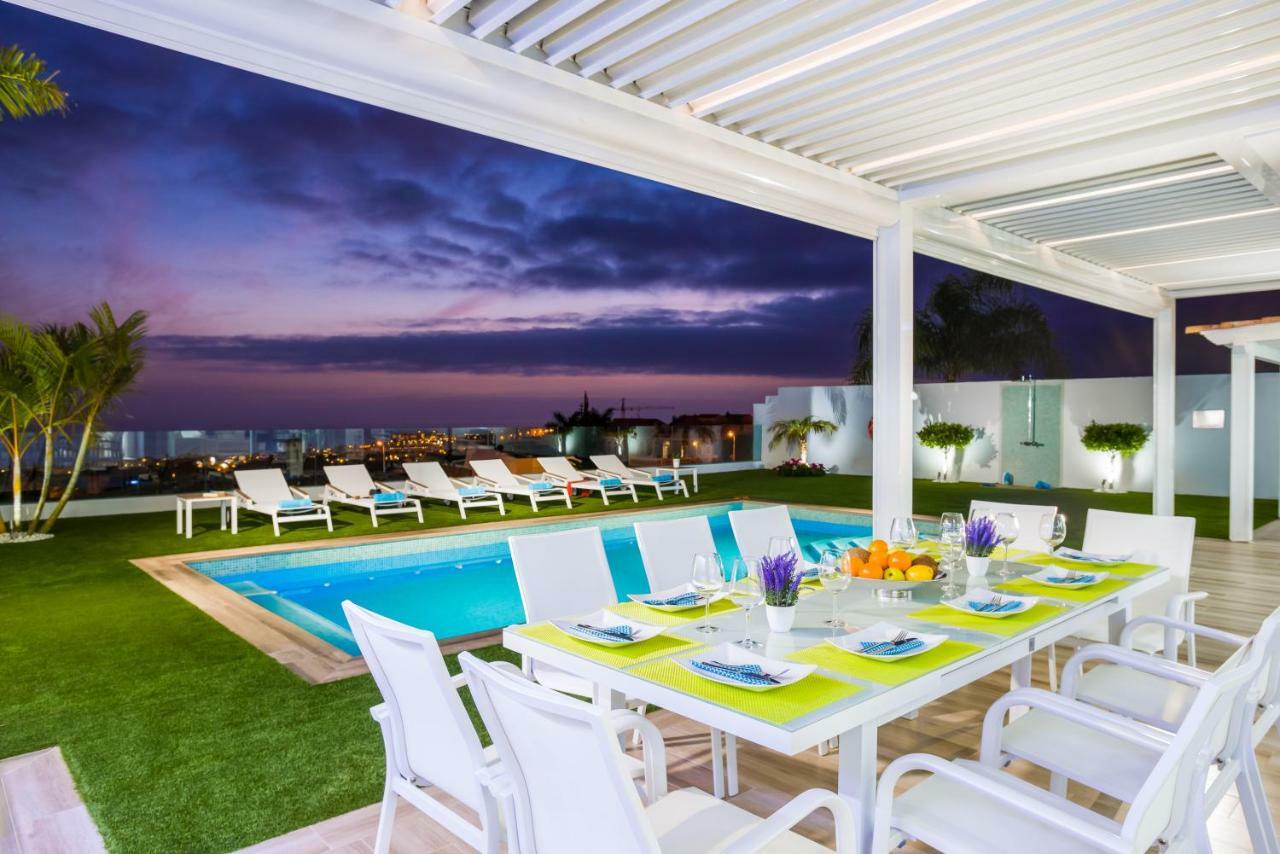 Villa Valentina Ocean View Heated Pool Costa Adeje  Bagian luar foto