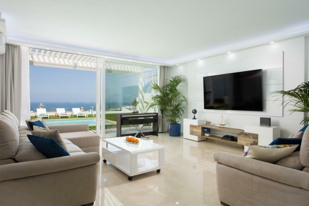 Villa Valentina Ocean View Heated Pool Costa Adeje  Bagian luar foto